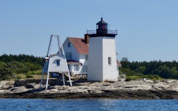 Lighthouse from the water.