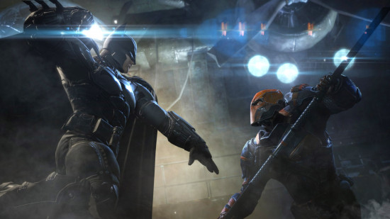 Best Christmas games: Batman fighting Deathstroke