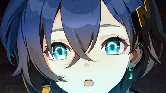 Best RPG games: Zenless Zone Zero. Image shows the face of a concerned anime person from the game.