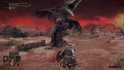 Evading an attack from a giant crow-like creature in Elden Ring
