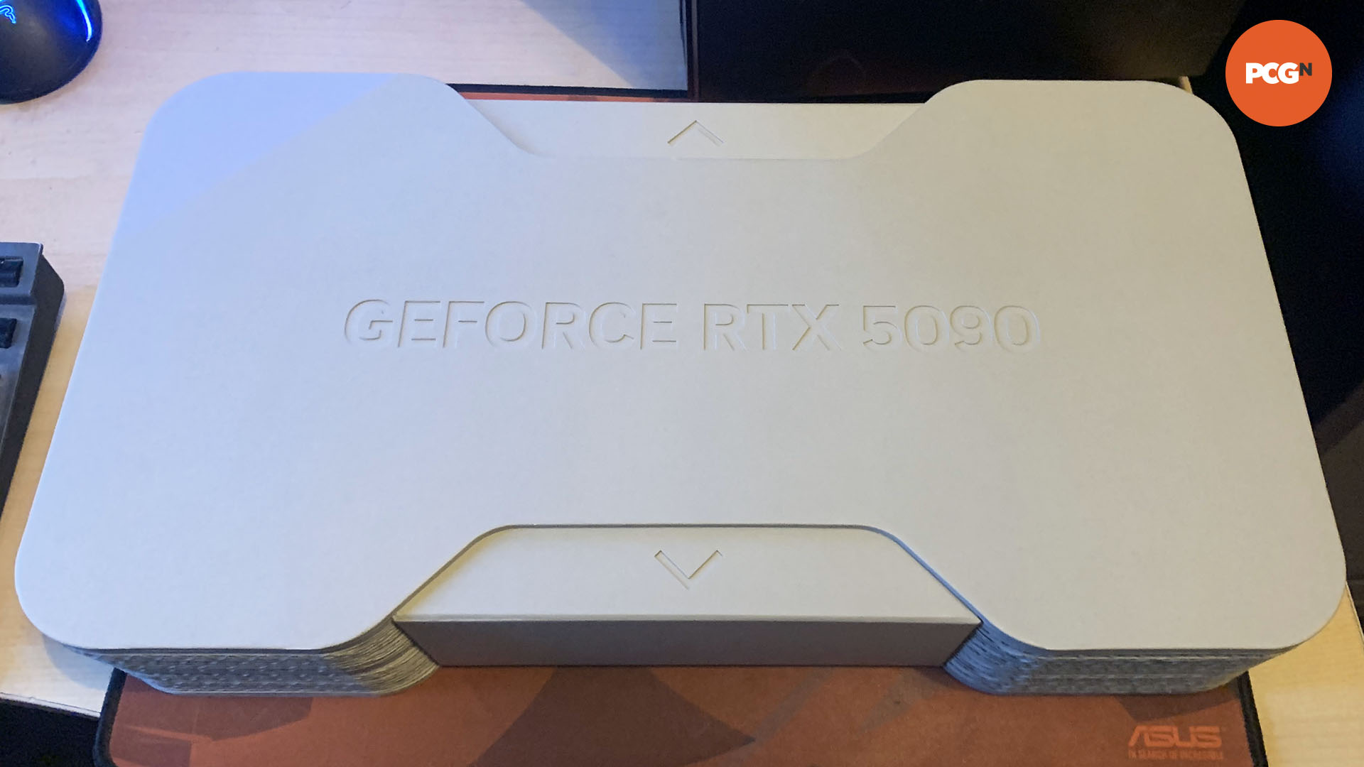 Nvidia GeForce RTX 5090 unboxing: Main box